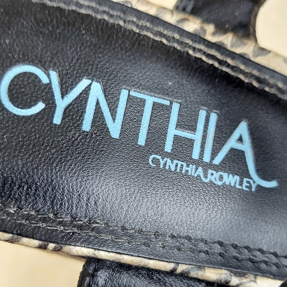 Cynthia Rowley Hamptons Heeled Sandals Sz. 8M - Picture 7 of 10